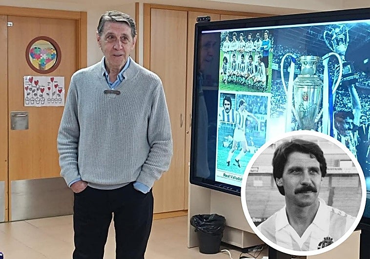 Pepe Moré, la leyenda blanquivioleta que pasea por Parquesol